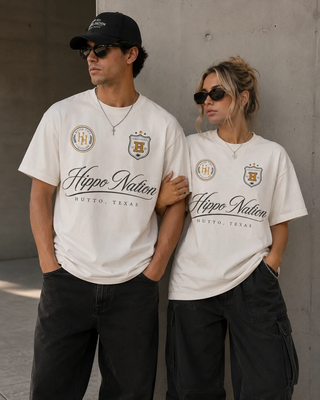 Hippo Nation Supreme Tee, worn